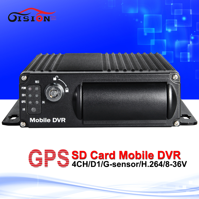 SD GPS ڵ DVR H.264 4CH 1080p Ŭ ȭ, I/O,G-   SD ī   DVR CCTV AHD Mdvr  Ʈ